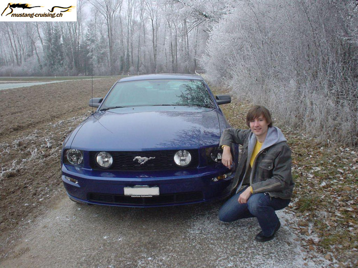 A happy Mustang driver :-)
